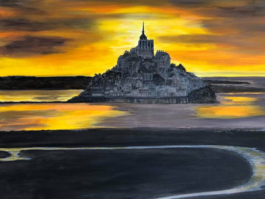 Trykk Mont St. Michel