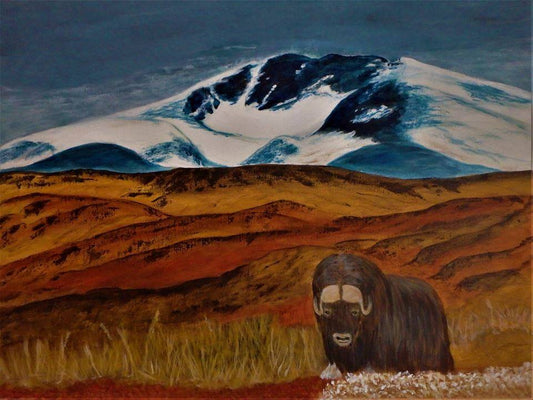 Musk by Snøhetta, original 70x60 cm